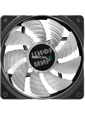 Вентилятор для корпуса DEEPCOOL RF120 FS черный, 120 мм, 1500 об/мин, 27 дБ, 4 pin