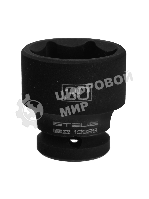 Головка ударная шестигранная Stels 30 мм, 1/2