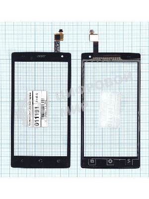 Сенсорное стекло (тачскрин) для Acer Liquid Z5 Z150, черное