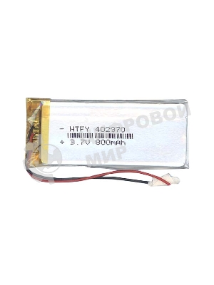 Аккумулятор Li-Pol (батарея) 4x29x70 мм 2pin 3.7V/800mAh