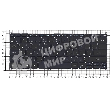 Клавиатура для ноутбука Acer Aspire R14 R5-471 черная с подсветкой