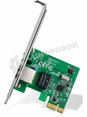 Сетевая карта TP-Link TG-3468 SOHO 32bit Gigabit PCIe, Realtek RTL8168B chipset