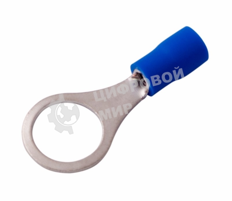 Наконечник кольцевой изолированный Rexant ø 10.5 мм 1.5-2.5 мм² (НКи 2.5-10) синий