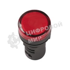 Арматура светосигнальная AD-22DS 12В AC/DC красн. IEK BLS10-ADDS-012-K04