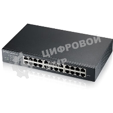 Коммутатор гибридный Smart L2Zyxel NebulaFlex GS1915-24E, rack 19