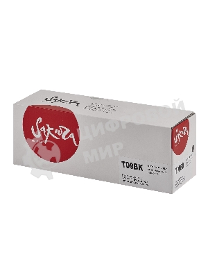 Картридж лазерный Sakura T09BK-ECO (3020C006) для Canon i-SENSYS C1127iF, C1127i, C1127P, черный, 7600 к. (чип без счетчика копий)