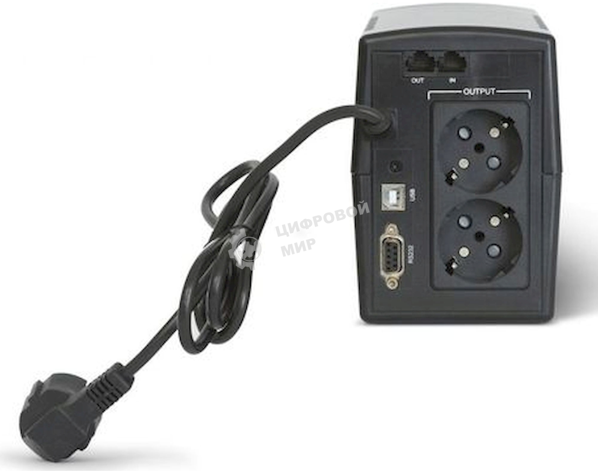 Источник бесперебойного питания Импульс JS10102 600Вт 1000ВА черный