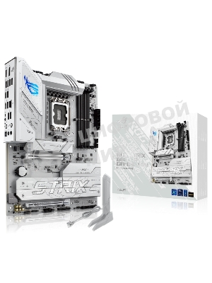 Материнская плата ASUS ROG STRIX B860-A GAMING WIFI, LGA1851, Intel B860, 4xDDR5, 4xSATA, 4xM.2, 2xPCIe 5.0 x16, 1xDP, 1xHDMI, 1x2.5Gb LAN, Wi-Fi, Bluetooth, 4xUSB 2.0, 2xUSB 3.2 Gen 1, 3xUSB 3.2 Gen 2, 1xUSB 4, 2xUSB-C, 3x3.5 мм, 7.1, ATX
