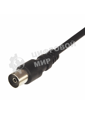 Шнур Rexant ТВ гнездо - ТВ штекер, длина 3 метра, белый