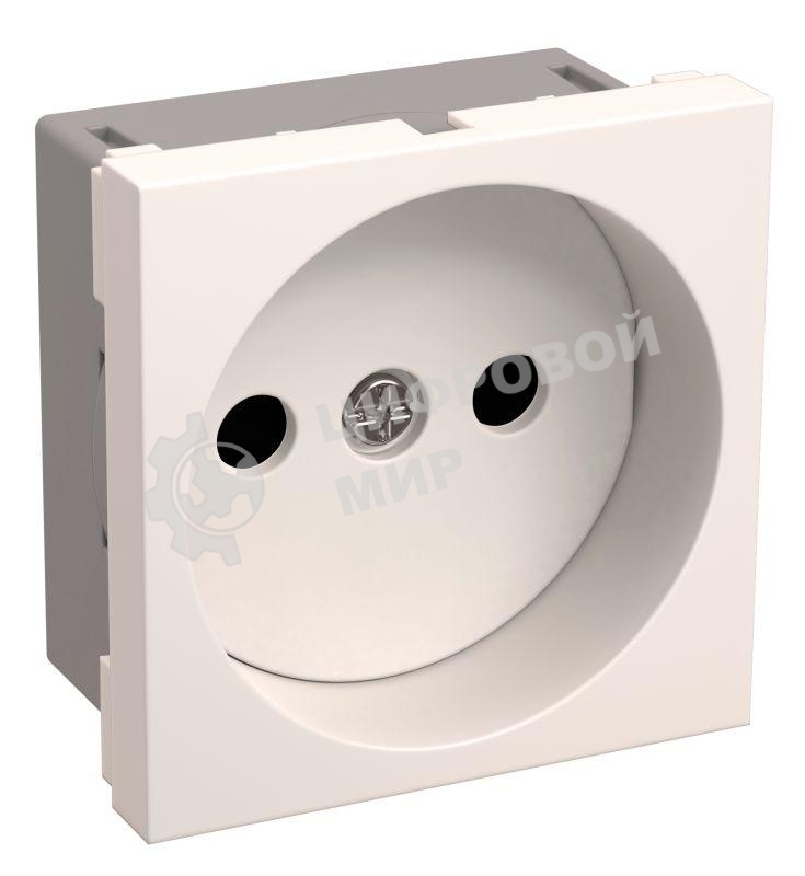 Розетка IEK CKK-40D-RSB2-K01-K РКС-20-20-П-К без з/к 2к (на 2 модуля) ПРАЙМЕР белая IEK