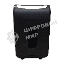 Шредер Office Kit S218 (1,9x13) черный (секр.P-5)/фрагменты/22лист./30лтр./скрепки/скобы/пл.карты/CD