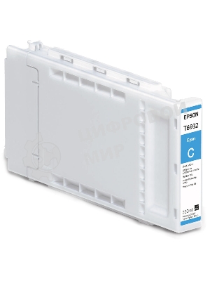 Картридж струйный Epson C13T693200 для SC-T3000/T5000/T7000 UltraChrome XD Cyan T693200 350 мл