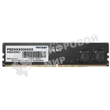 Оперативная память Patriot Signature, DDR5, 16GB (1x16 GB), 5200 MHz, CL42, DIMM