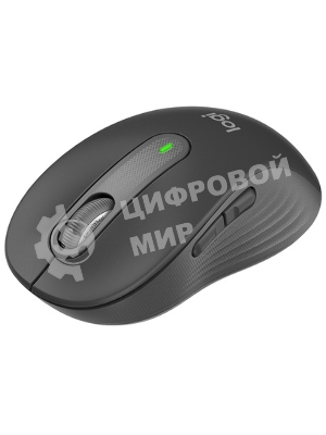 Мышь беспроводная Logitech Signature M650 графитовый, 4000 dpi, радиоканал, Bluetooth, USB, кнопки - 5