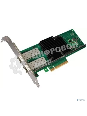 Сетевой Адаптер Intel Ethernet Converged Network Adapter X710-DA2, 10GbE/1GbE dual ports SFP+, open optics, PCI-E 3.0x8 (Low Profile and Full Height brackets included) bulk