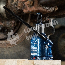 Домкрат гидравлический бутылочный телескопический Stels 10 т, подъем 180-430 мм