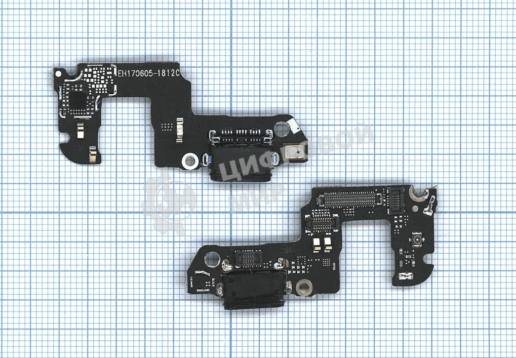 Плата разъема питания с микрофоном для Huawei Honor 9