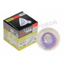 Лампа галогенная ЭРА GU5.3-JCDR (MR16) -50W-230V-Cl(10/200/6000)
