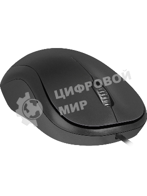 Мышь проводная Defender Patch MS-759 черный, 1000 dpi, USB, кнопки - 3