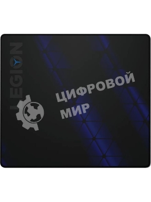 Коврик для мыши Lenovo Legion Gaming Большой черный/синий 450x400x2мм
