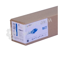 Бумага S'OK универсальная матовая с покрытием для широкоформатной печати 24'' A1 610х45,7м втулка 50