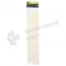 Хомуты Сибртех, 500 х 4,8 мм пластиковые, белые, 50 шт