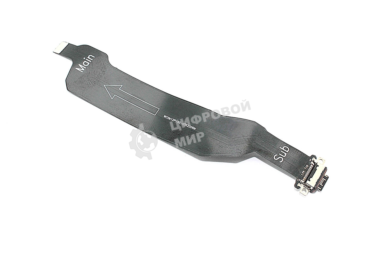 Нижняя плата с разъемом зарядки и микрофоном для Xiaomi Mi 12 Pro