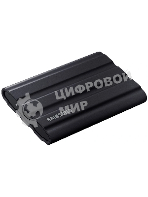 Внешний SSD Samsung T7 Shield, 1TB, USB 3.2 Gen 2 Type-C, R/W 1050/1000, черный