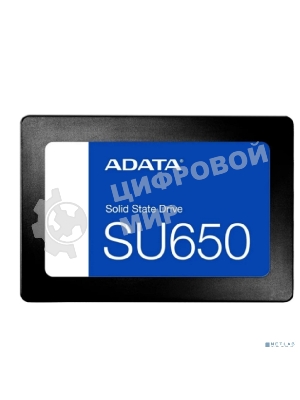 Накопитель SSD ADATA Ultimate SU650, 2000 Gb, SATA, 2.5
