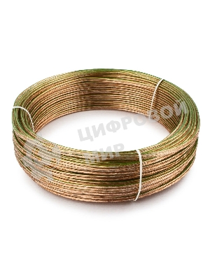 Акустический кабель Cablexpert CC-TC2x0,5-30M, прозрачный, 30 м, бухта