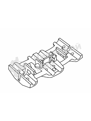 Ответвитель питания Rexant 0.5-0.75 мм² красный