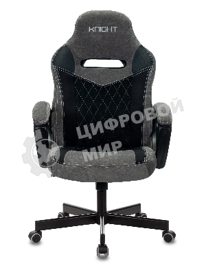 Кресло Бюрократ VIKING 6 KNIGHT B FABRIC черный, ткань, 120 кг, механизм качания