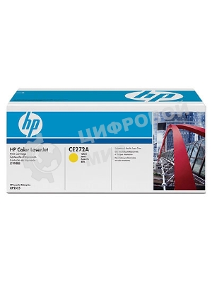Картридж лазерный HP CE272A желтый для CLJ CP5520/5525 15000 стр.