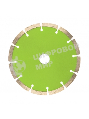 Диск алмазный Сибртех отрезной сегментный, 150 х 22,2 мм