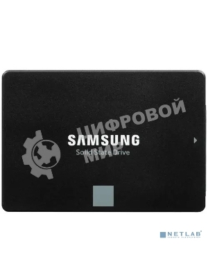 Накопитель SSD Samsung 500Gb 870 EVO (SATA3) 560/530MBs, 98000 IOPs