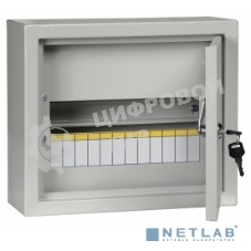 Корпус металлический ЩРн-12з (265х310х120мм) IP31 GENERICA MKM14-N-12-31-Z-G IEK