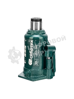 Домкрат гидравлический Сибртех бутылочный, 30т, 245-385 мм