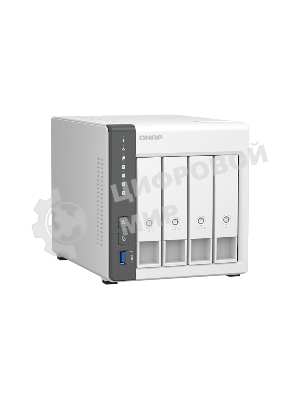 Сетевое хранилище NAS Qnap D4 (REV. C) 4-bay настольный Cortex-A55 RK3568B2