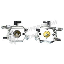 Карбюратор для бензопил 45/52/4500/5200/4518/5220 (пластиковые отводы) 100035