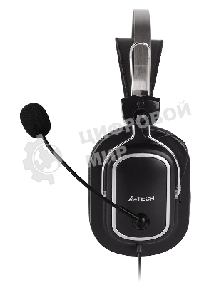 Гарнитура A4Tech HU-50 чёрный, проводная