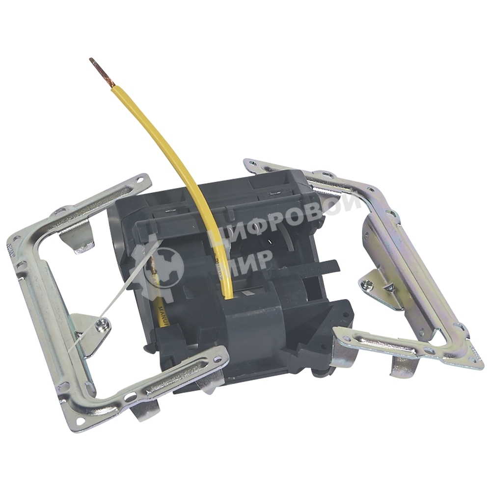 Установочный набор для выдвижного розеточного блока - 3 модуля