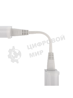 Светильник светодиодный линейный Rexant T5-01 16 Вт 1280 Лм 4000 K IP20 1179 мм с выключателем и соединителем