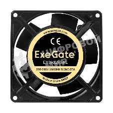 Вентилятор для корпуса ExeGate EX09225SAL черный, 92 мм, 2450 об/мин, 31 дБ