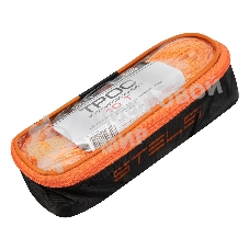 Трос буксировочный Stels 54383 10 тонн, 2 крюка, сумка на молнии, россия