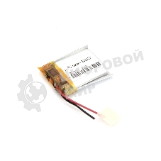 Аккумулятор Li-Pol (батарея) 3x20x20 мм 2pin 3.7V/80mAh