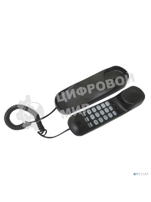 Телефон проводной Ritmix RT-002 черный