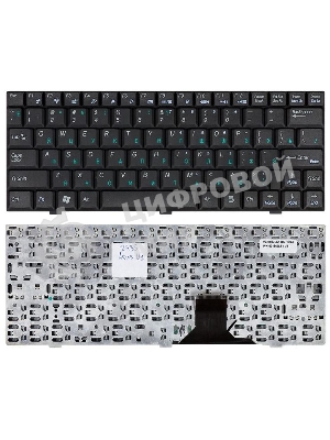 Клавиатура для ноутбука Asus U1 U1F U1E черная