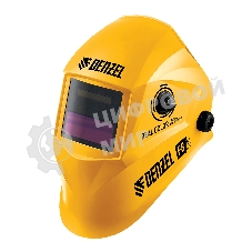 Щиток защитный лицевой (маска сварщика) Denzel F8, см. окно 100х50, Real Color, DIN 4-8/9-13