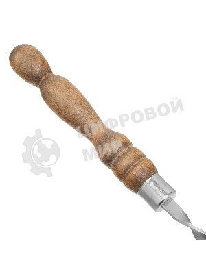 Набор шампуров плоских Palisad Camping 650 мм, с деревянной рукояткой, в чехле, 6 шт.