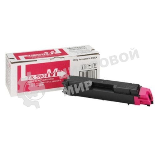 Картридж лазерный Kyocera TK-580M (1T02KTbNL0) пурпурный для FS-C5150DN 2800 стр.